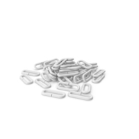 Pile Of Flail Chain Links PNG & PSD Images