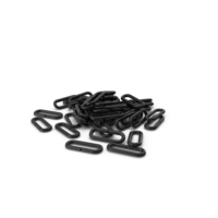 Pile Of Flail Chain Black PNG & PSD Images