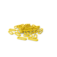 Pile Of Flail Chain Yellow PNG & PSD Images