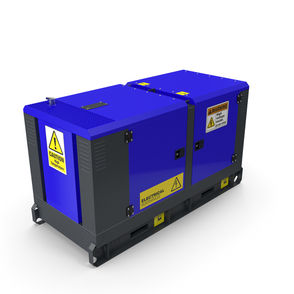 Power Generator Blue PNG & PSD Images