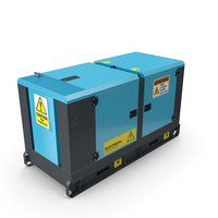 Power Generator Sky Blue PNG & PSD Images