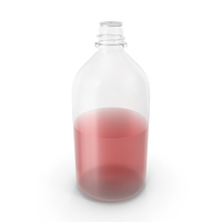 Laboratory Bottle Large With Acetone PNG & PSD Images