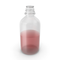 Laboratory Bottle Medium With Acetone PNG & PSD Images