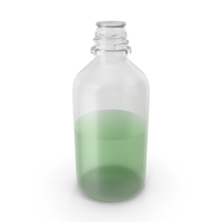 Laboratory Bottle Medium With Methanol PNG & PSD Images
