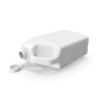 Plastic Bottle 25 Gallon With Smooth Plastic Cap PNG & PSD Images