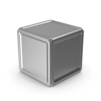 Cube Silver PNG & PSD Images