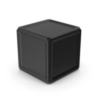 Cube Black PNG & PSD Images
