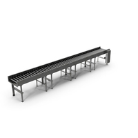 Horizontal Roller Conveyor Belt PNG & PSD Images