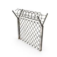 Barbed Wire Fence PNG & PSD Images