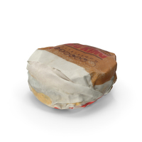 Wrapped Big King XXL Burger PNG & PSD Images
