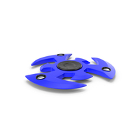 Fidget Spinner Blue New PNG & PSD Images