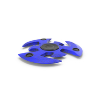Fidget Spinner Blue Dirty PNG & PSD Images