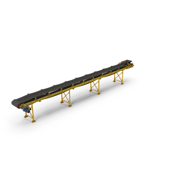 Industrial Belt Conveyor PNG & PSD Images