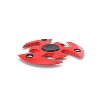 Fidget Spinner Red New PNG & PSD Images