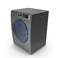 Inox Front Load Dryer Samsung PNG & PSD Images