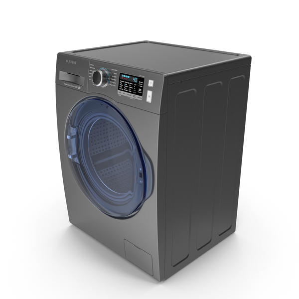 Inox Samsung WW6800 Washing Machine PNG & PSD Images