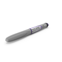 Insulin Syringe Pen Closed PNG & PSD Images