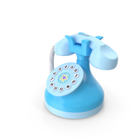 Kids Musical Phone Blue PNG & PSD Images