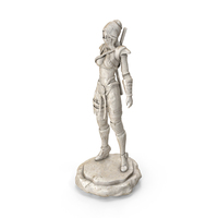 Assassin Statue PNG & PSD Images