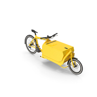 Cargo Bike with Metal Box PNG & PSD Images