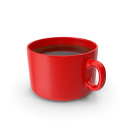 Coffee Cup Red PNG & PSD Images
