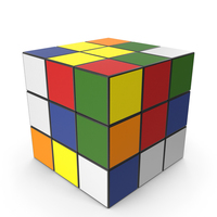Multicolored Puzzle Cubes PNG & PSD Images