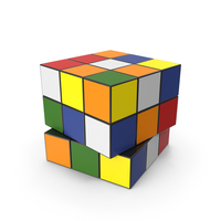 Multicolored Puzzle Cubes PNG & PSD Images