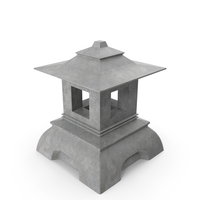 Japanese Stone Lantern PNG & PSD Images