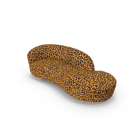 Serpentine Leopard Sofa PNG & PSD Images