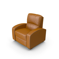 Home Theater Leather Recliner Armchair PNG & PSD Images