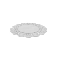 Lace Round Paper Doily PNG & PSD Images