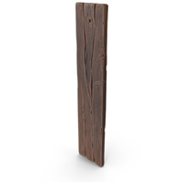 Stylized Wooden Plank PNG & PSD Images