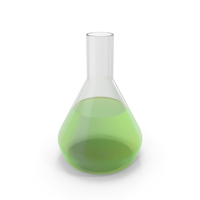 Alchemical Flask Medium Green PNG & PSD Images