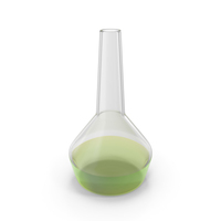 Alchemical Flask Small Green PNG & PSD Images