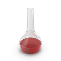 Alchemical Flask Small Red PNG & PSD Images