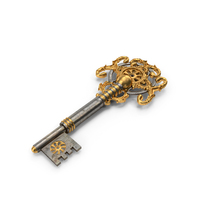 Steampunk Key PNG & PSD Images