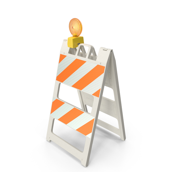 Barricade Warning Light PNG & PSD Images
