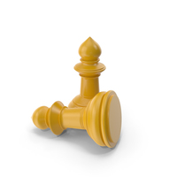 Chess Pawn Yellow PNG & PSD Images