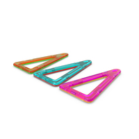 Magnetic Designer Stretched Triangles PNG & PSD Images