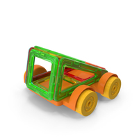 Magnetic Designer Toy Car PNG & PSD Images