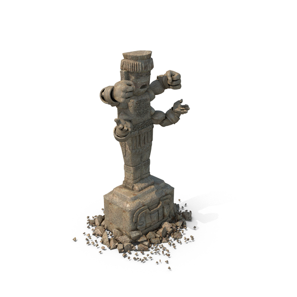 Aztec Statue PNG & PSD Images