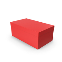 Shoe Box Red PNG & PSD Images