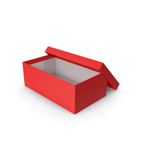 Red Shoe Box Opened PNG & PSD Images