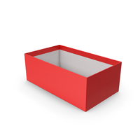 Red Shoe Box No Cap PNG & PSD Images