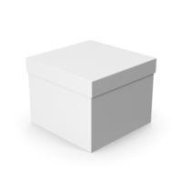 Box White PNG & PSD Images