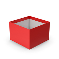 Box Red No Cap PNG & PSD Images