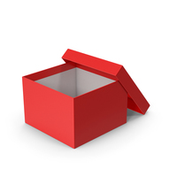 Red Box Opened PNG & PSD Images