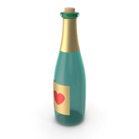 Champagne Bottle PNG & PSD Images