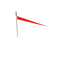 Medieval Long Flag PNG & PSD Images