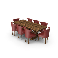 Dining Table Set PNG & PSD Images
